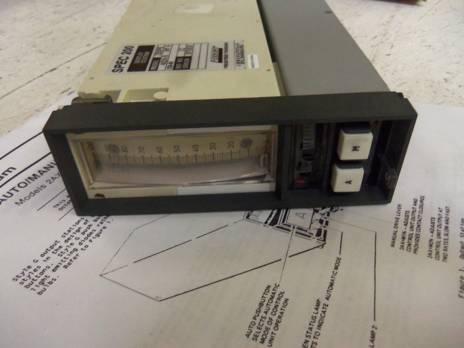 FOXBORO 250PE-M2N-S DISPLAY STATION UNMP