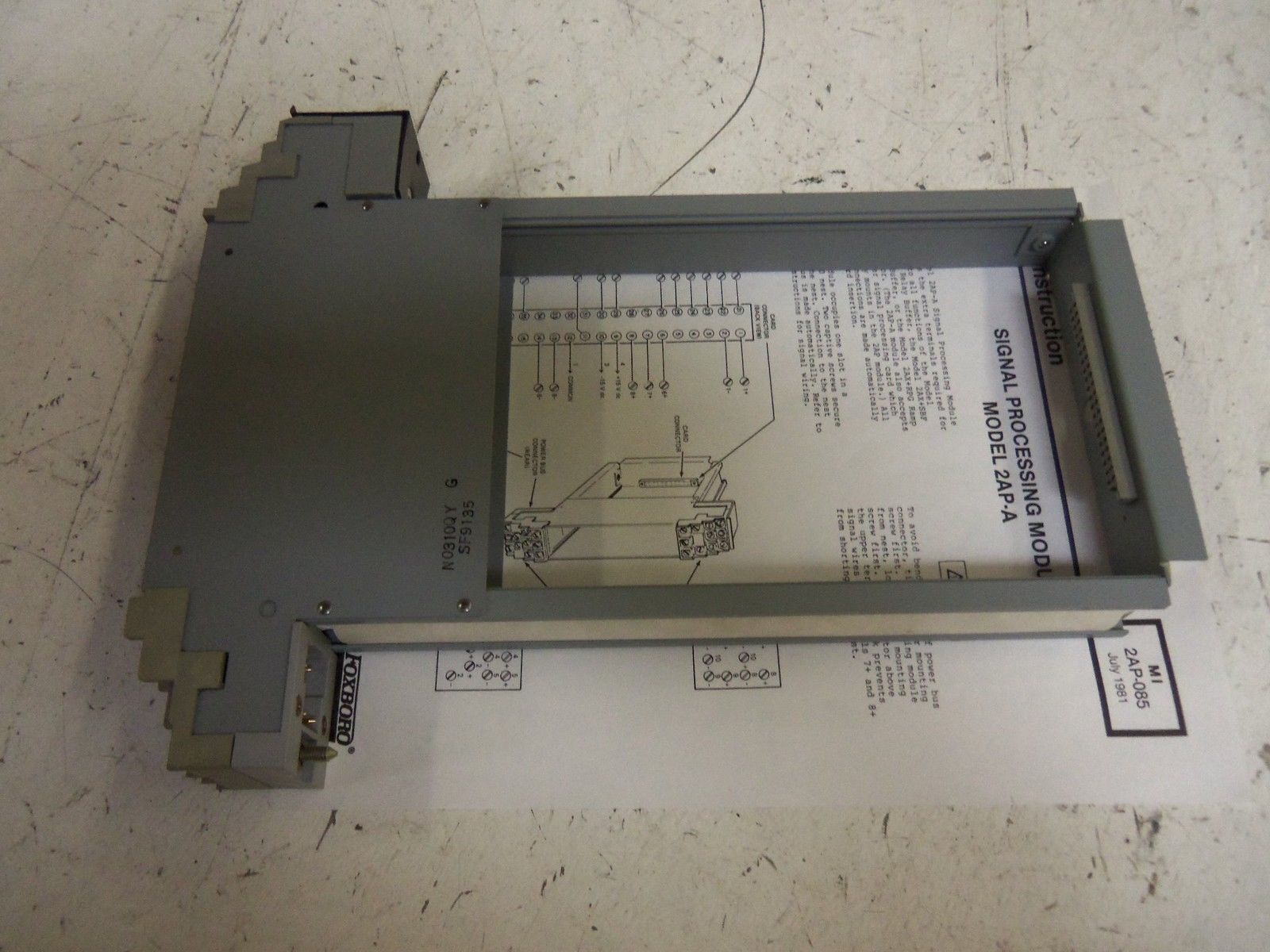 FOXBORO 2AP-A PROCESSING MODULE NSMP