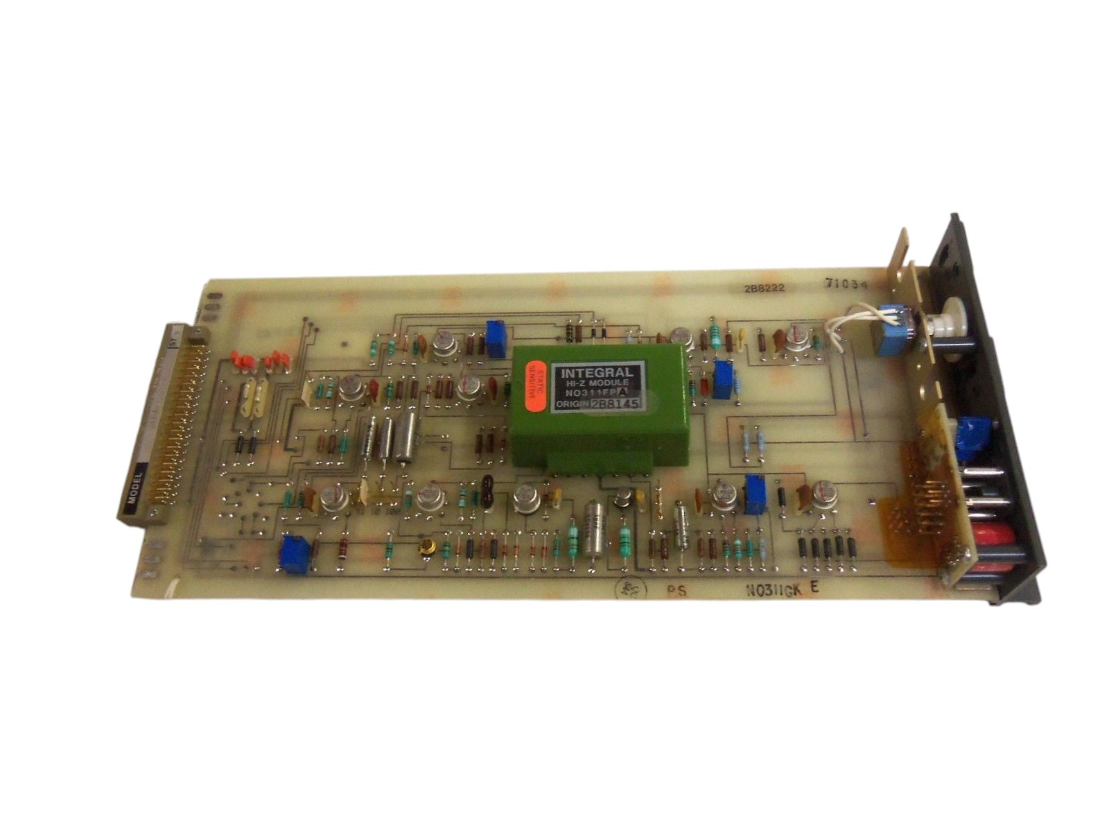 FOXBORO 2AX-A9 CONTROL CARD UNMP