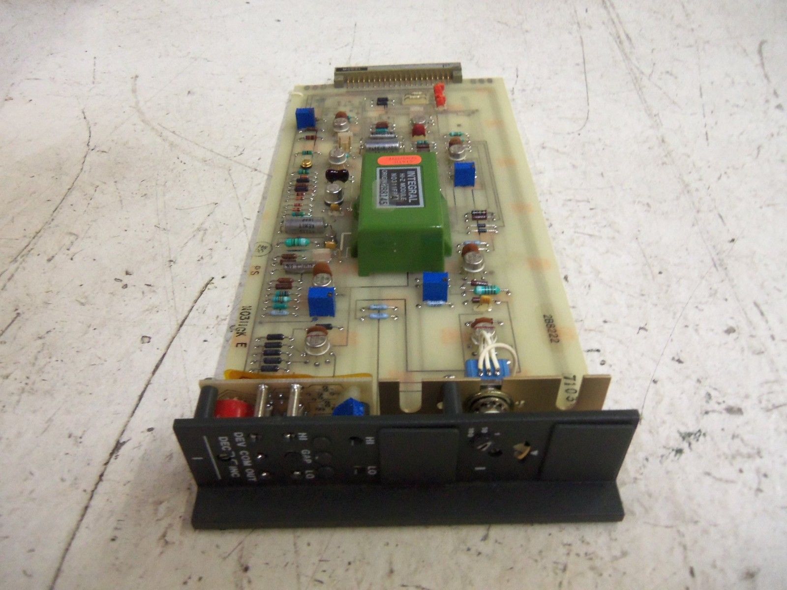 FOXBORO 2AX-A9 CONTROL CARD UNMP