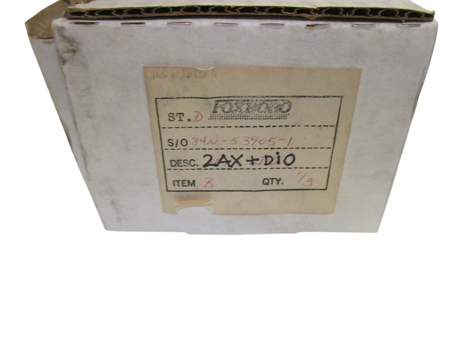 FOXBORO 2AX+DI0 SIGNAL DISTRIBUTION MODULE  UNMP