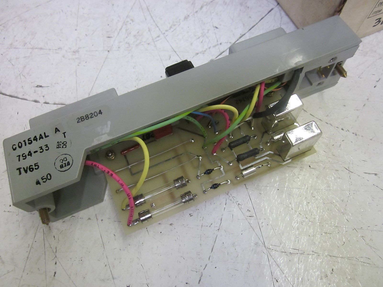 FOXBORO 2AX+DP10 POWER DISTRIBUTION MODULE  UNMP