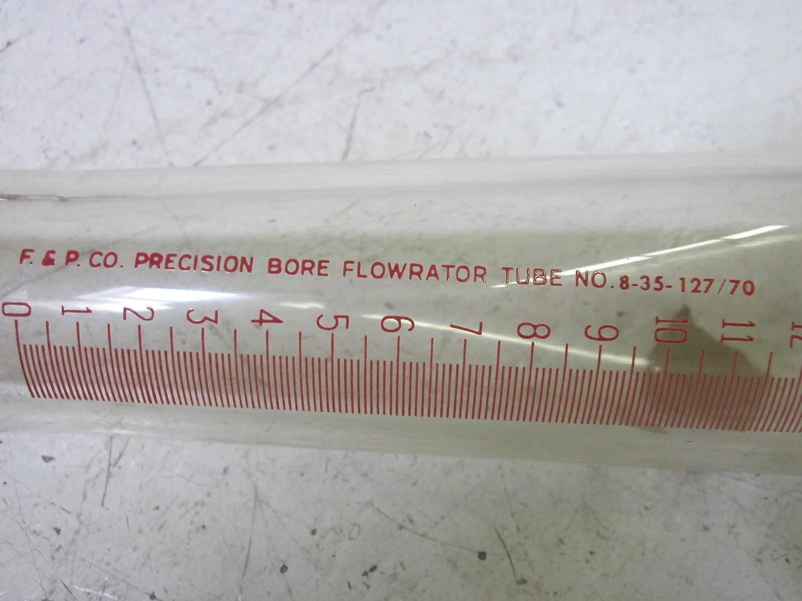 F & P 8-35-127/70 FLOWRATOR TUBE UNMP