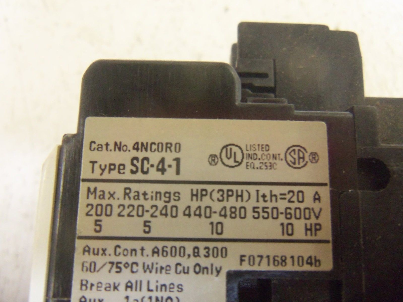 FUJI 4NC0R0 STARTER (AS PICTURED) NSNP