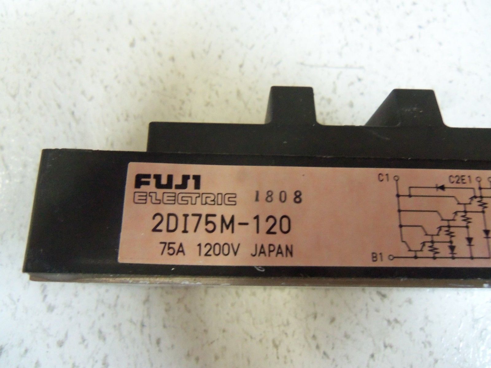 FUJI ELECTRIC 2DI75M-120 TRANSISTOR MODULE UNMP