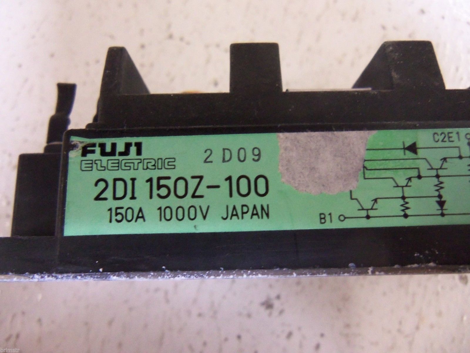 FUJI ELECTRIC TRANSISTOR MODULE 2DI 150Z-100 UNMP