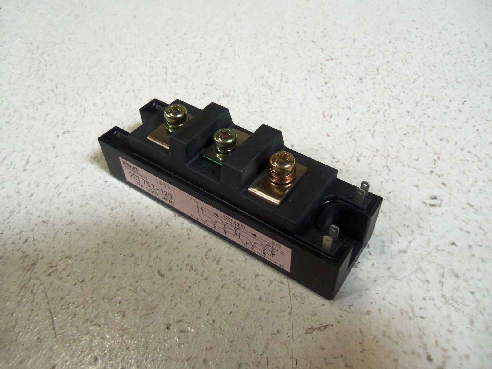 FUJI ELECTRIC TRANSISTOR BLOCK 2DI75Z-120 NSNP