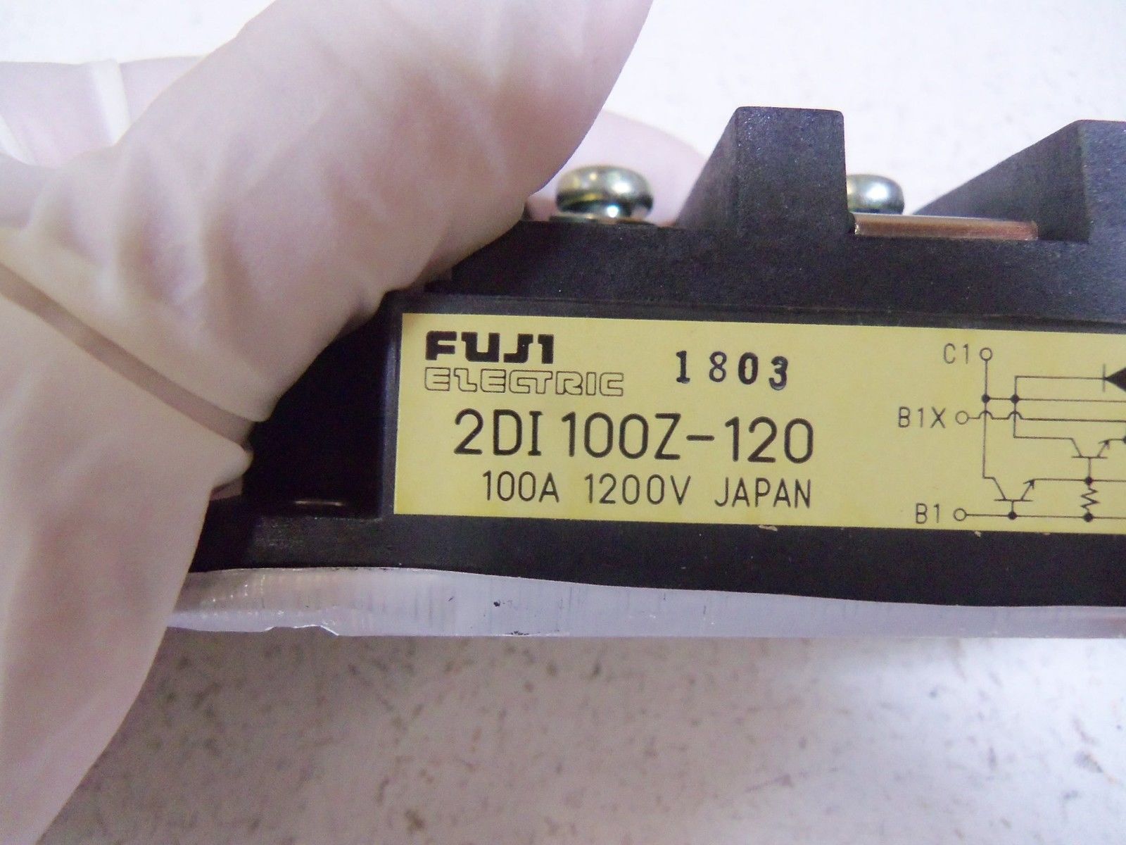 FUJI ELECTRIC TRANSISTOR BLOCK 2DI100Z-120 NSNP