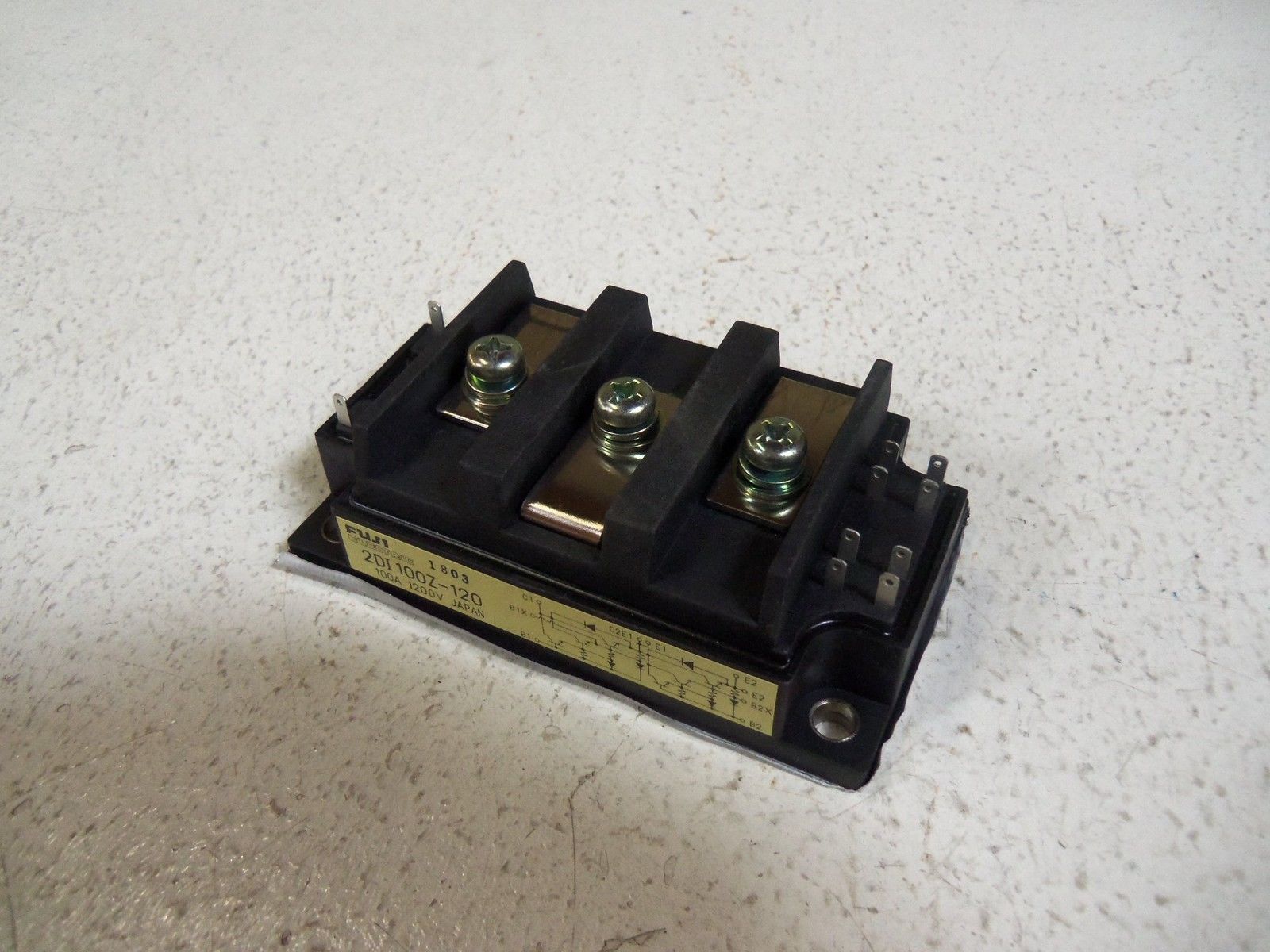 FUJI ELECTRIC TRANSISTOR BLOCK 2DI100Z-120 NSNP
