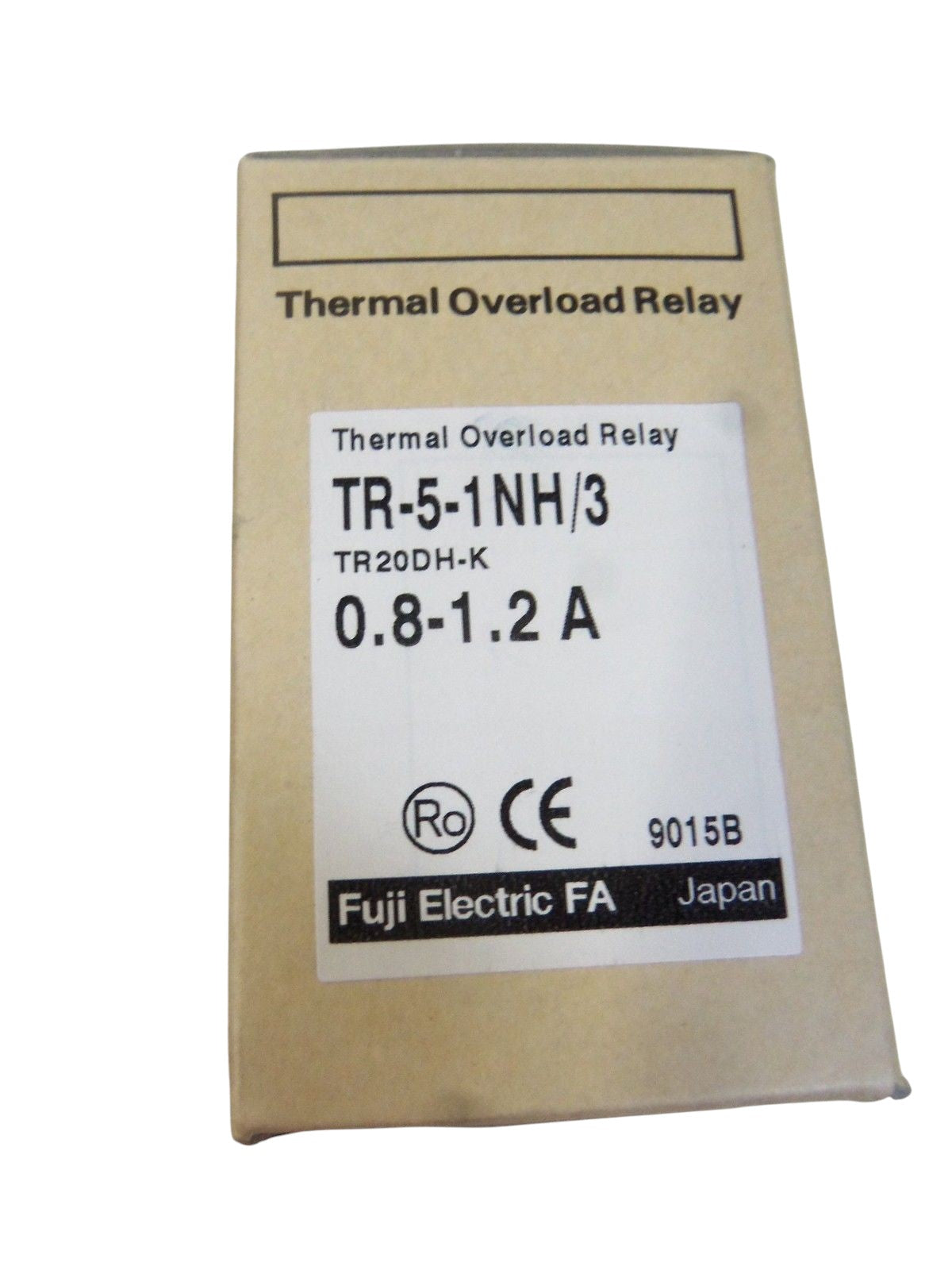 FUJI TR-5-1NH/3 OVERLOAD RELAY 0.8-1.2A NSMP
