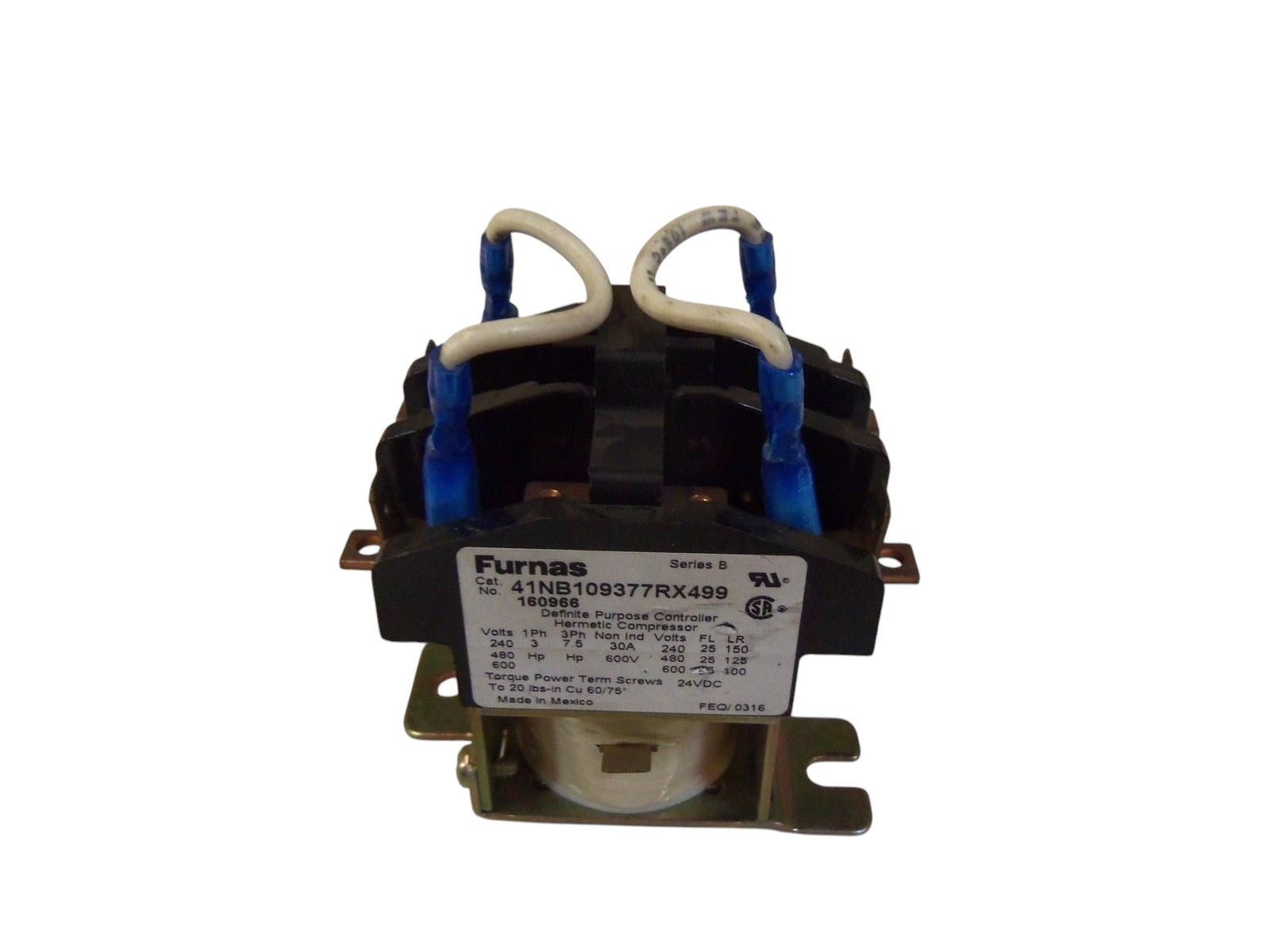 FURNAS CONTACTOR 41NB109377RX499 SERIES B UNMP