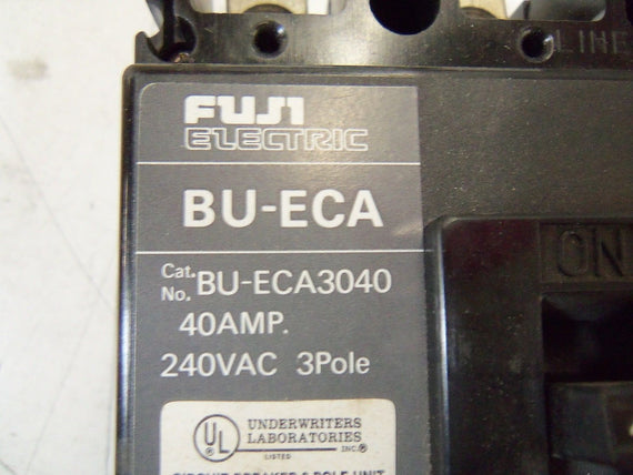 FUJI BU-ECA3040 CIRCUIT BREAKER UNMP