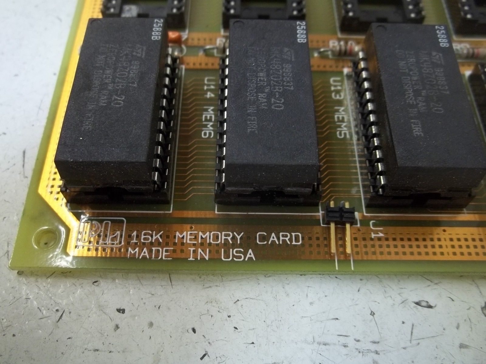 GD PWB108840-001 16K MEMORY CARD NSNP