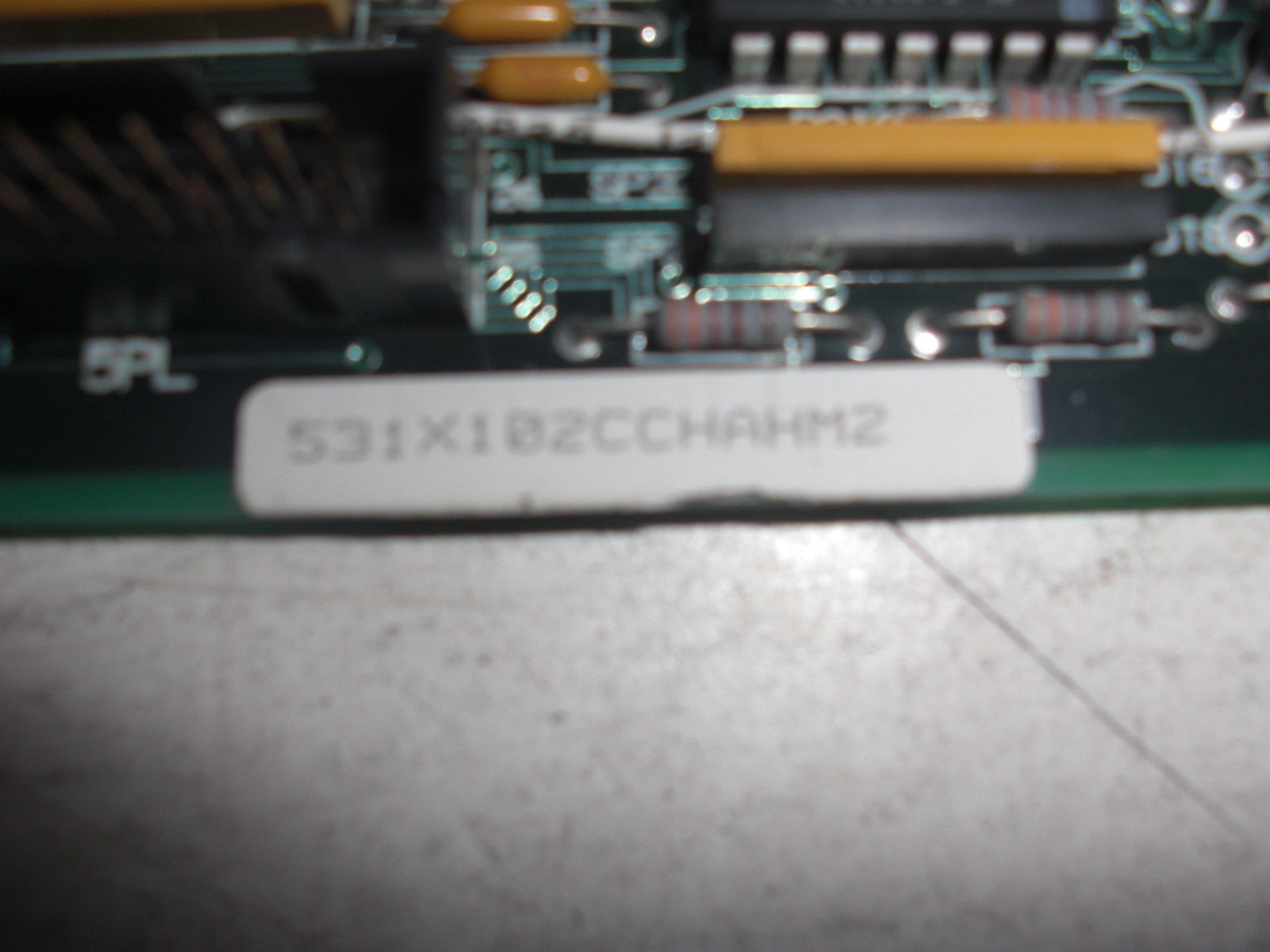 GENERAL ELECTRIC 531X102CCHAHM2 CONTROL BOARD NSNP