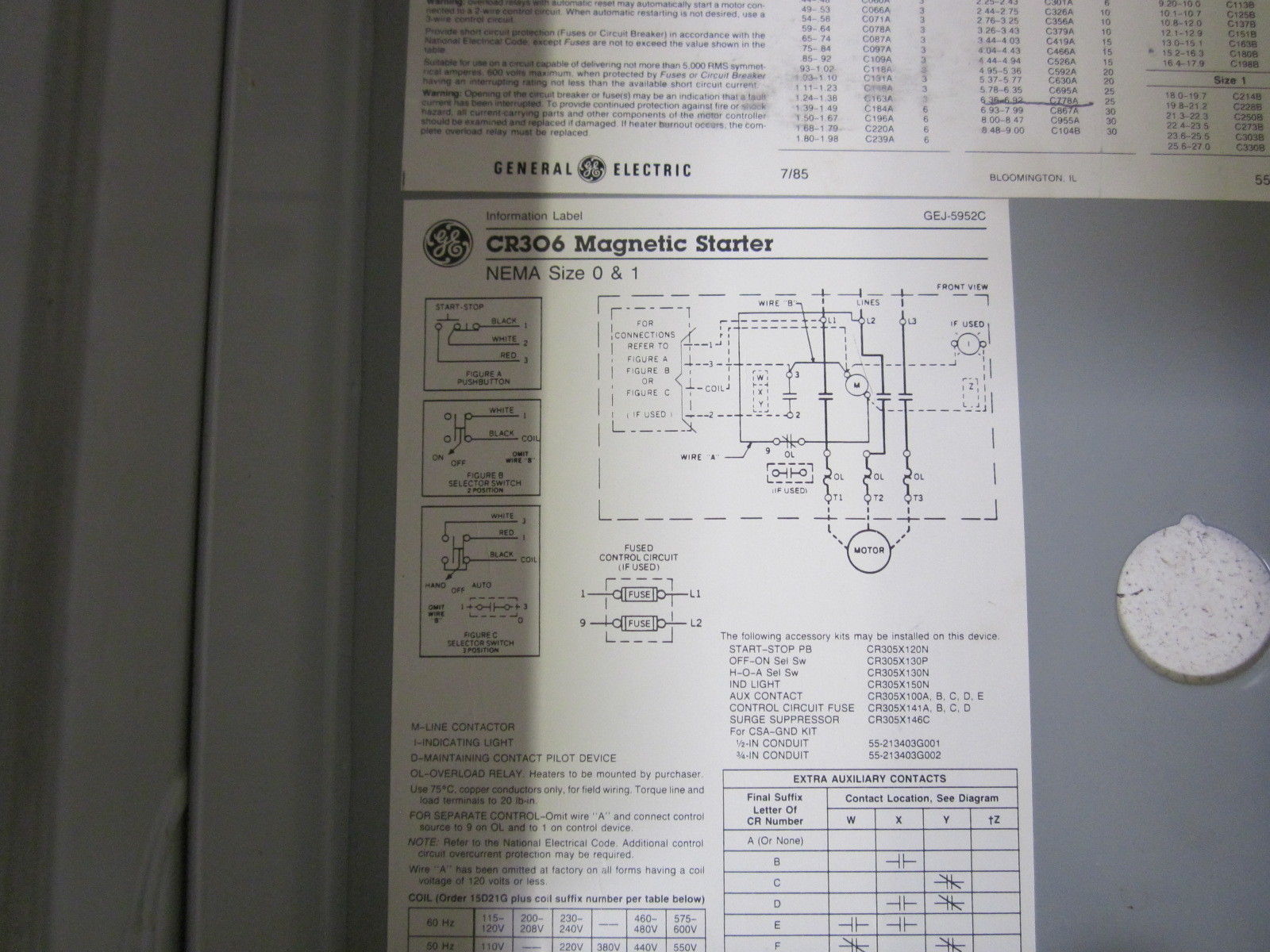 GE 55-201262R013 (AS PICTURED) UNMP