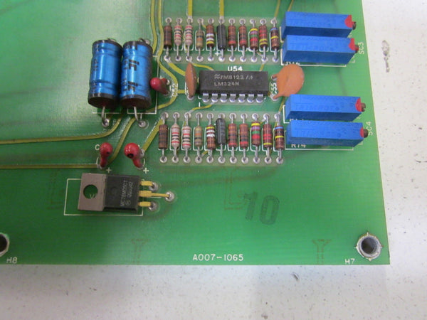 GE A007-1065 PC BOARD UNMP