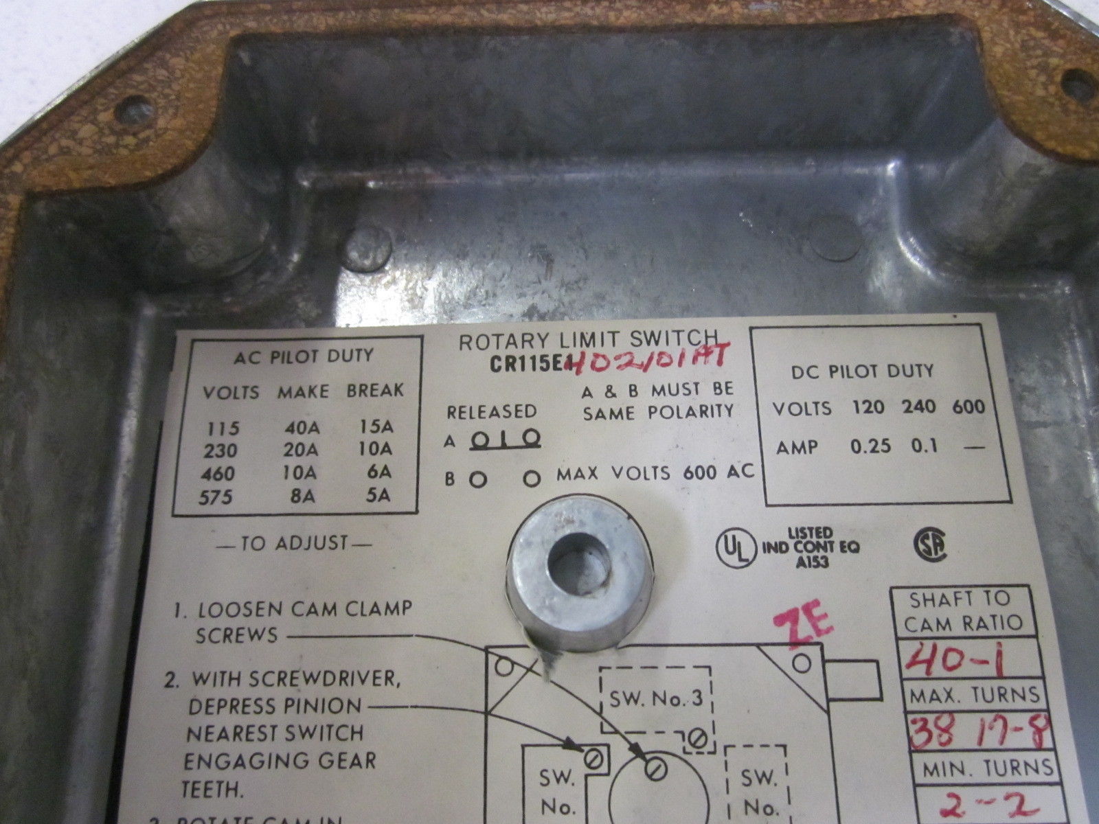 GE CR115E402101AT NSNP