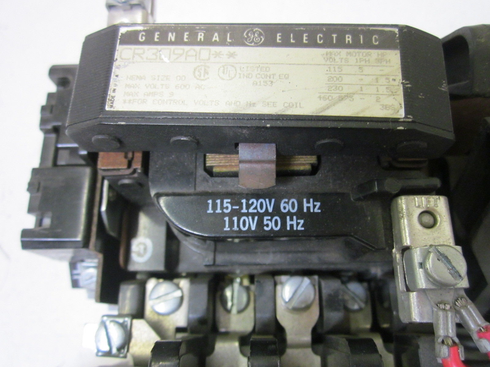 GE  CR309A0  115-120V   SHATER REVERSWAY