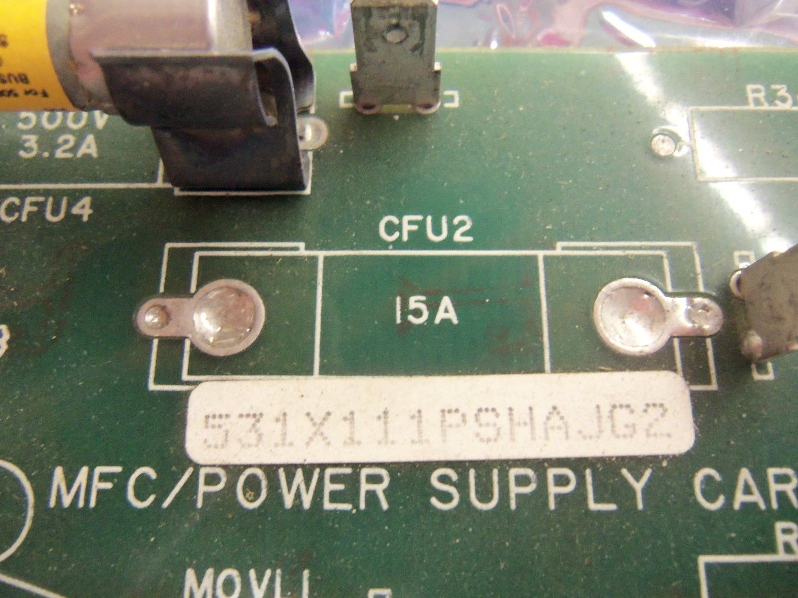 GE FANUC 531X111PSHAJG2 POWER SUPPLY UNMP