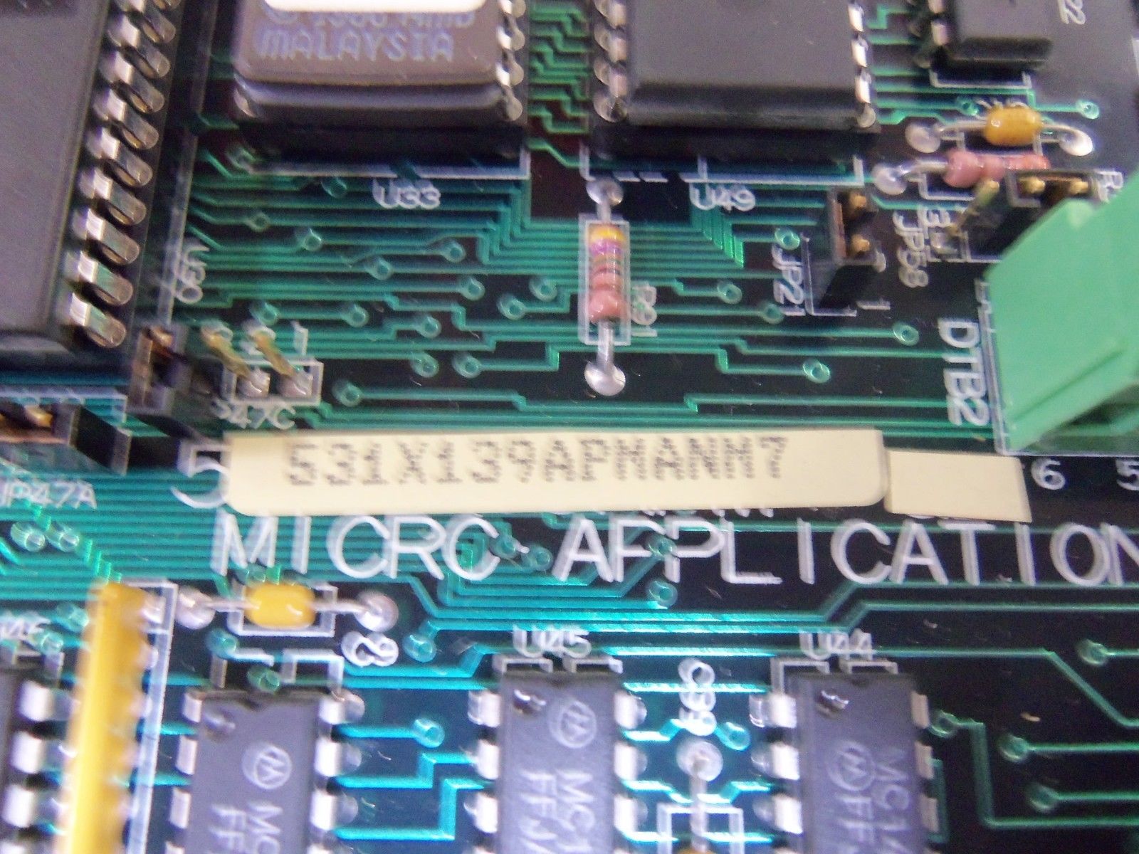 GE FANUC 531X139APMANM7 CIRCUIT BOARD UNMP