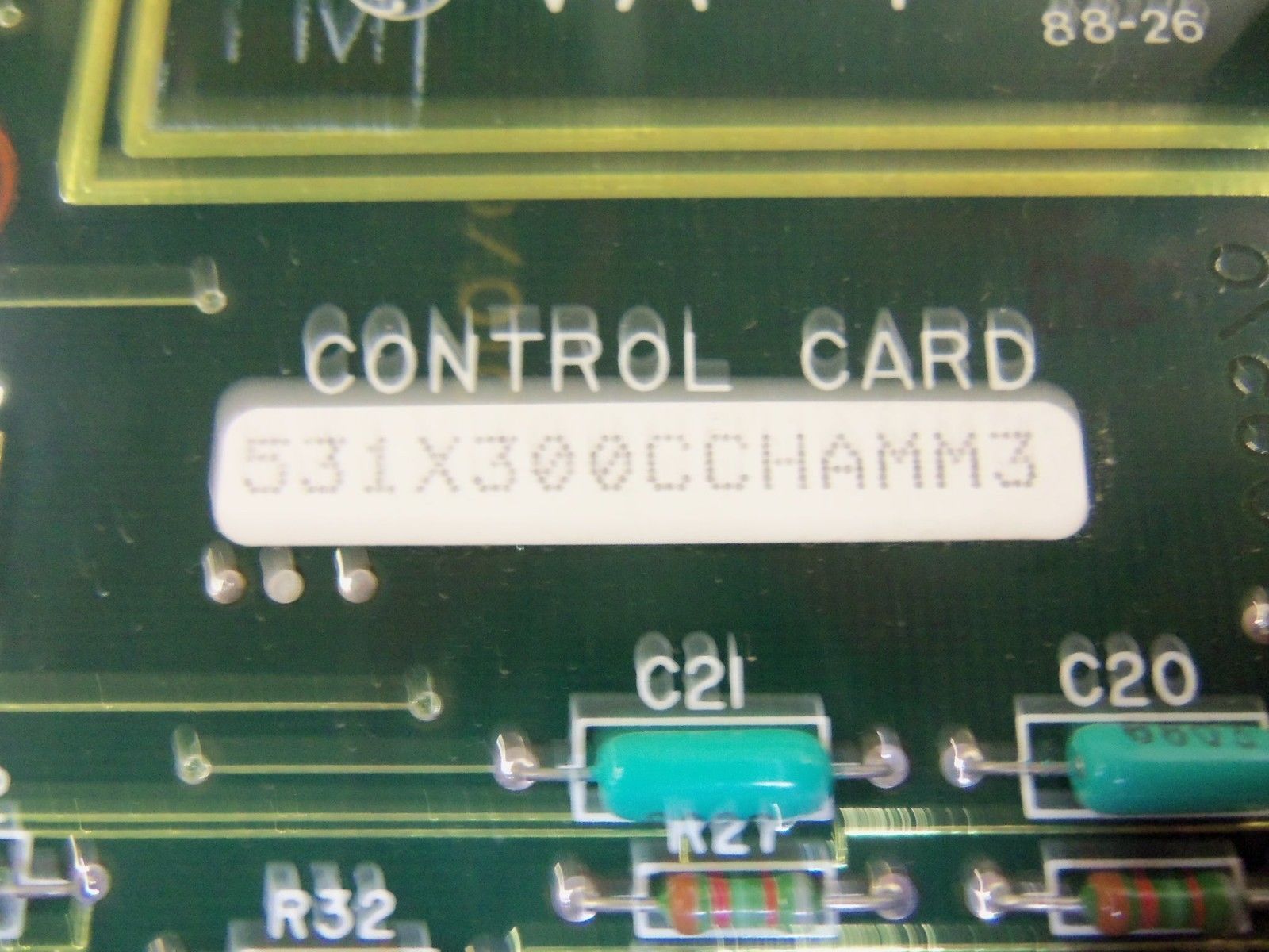 GE FANUC 531X300CCHAMM3 CONTROL CARD UNMP