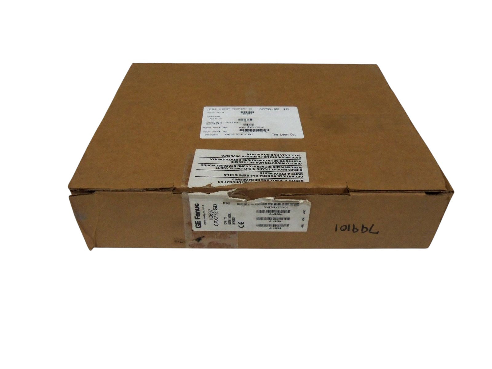 GE FANUC IC697CPX772-GD  NSMP
