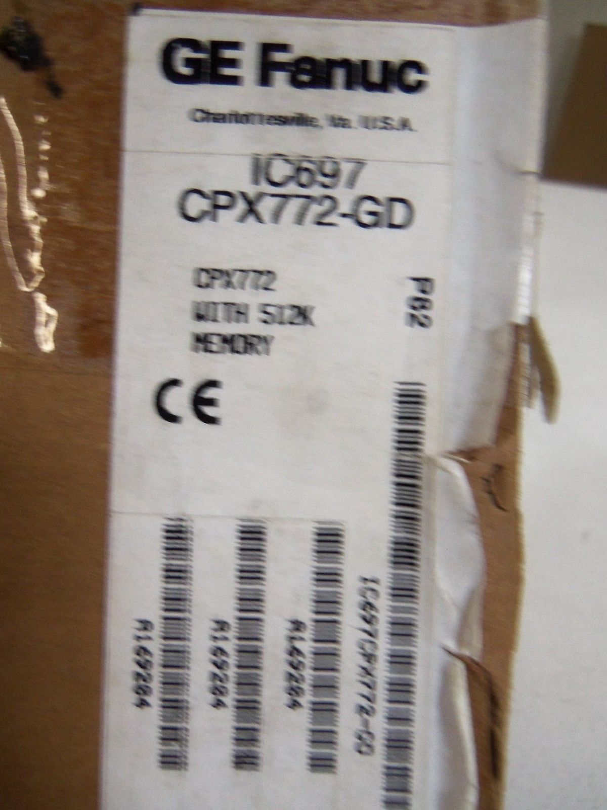 GE FANUC IC697CPX772-GD  NSMP