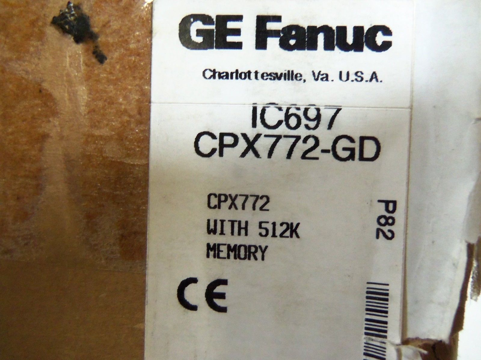 GE FANUC IC697CPX772-GD  NSMP