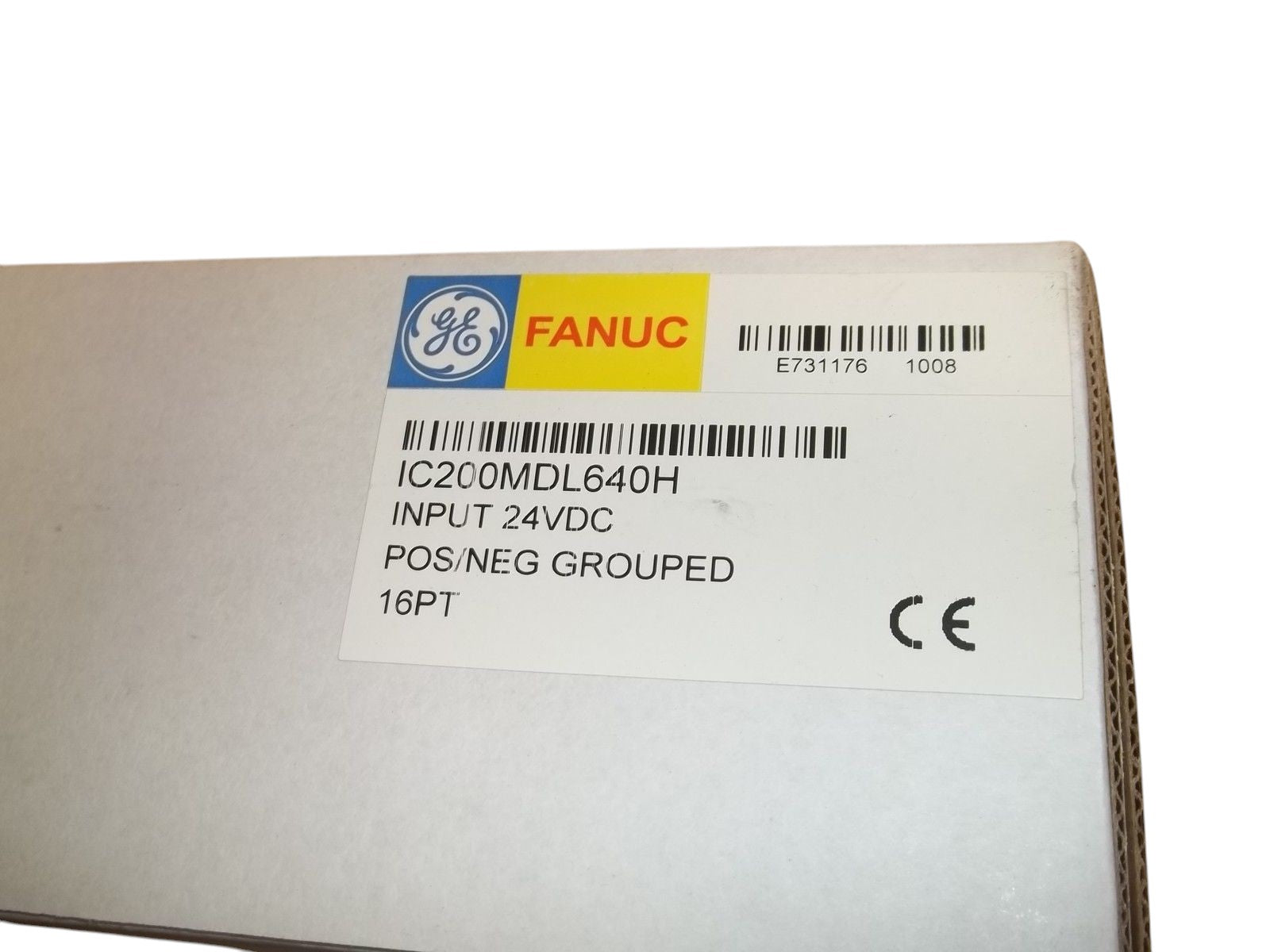 GE FANUC IC200MDL640H INPUT MODULE NSFS