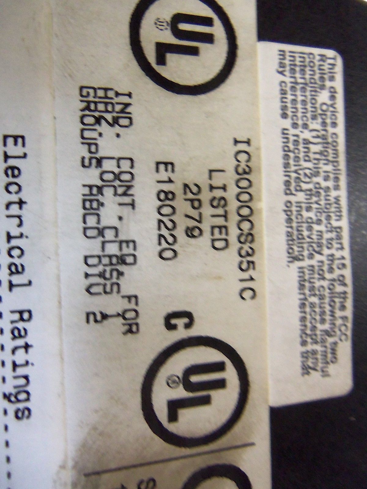 GE FANUC IC3000CS351C UNMP