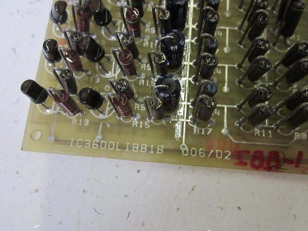 GE FANUC IC3600LIBB1B INPUT BUFFER BOARD   UNMP