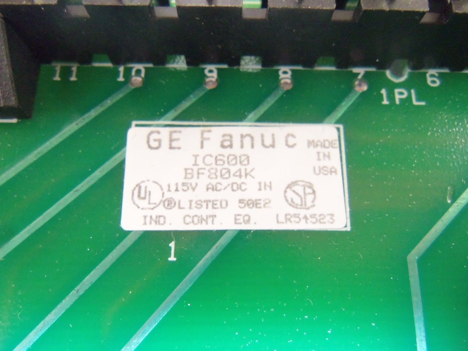 GE FANUC IC600BF804K INPUT MODULE NSMP
