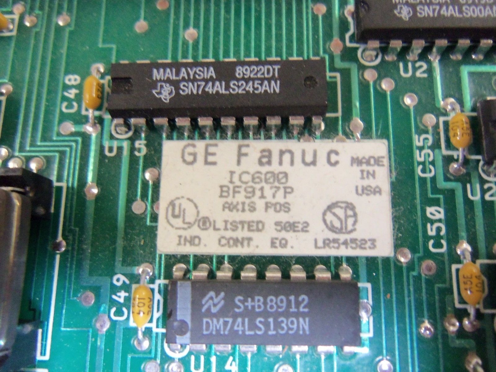 GE FANUC IC600BF917P AXIS MODULE UNMP