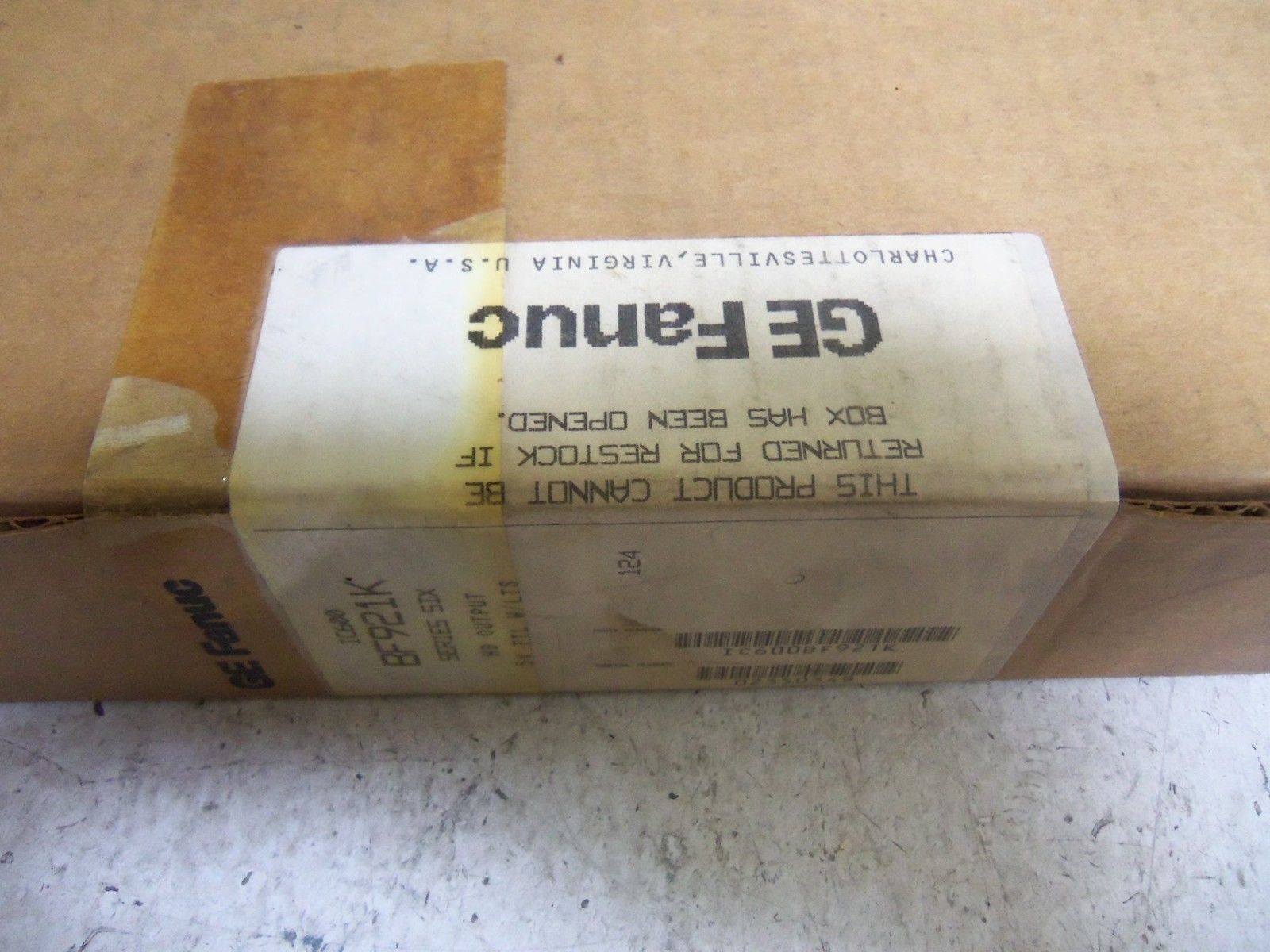 GE FANUC IC600BF921K OUTPUT CARD NSFS