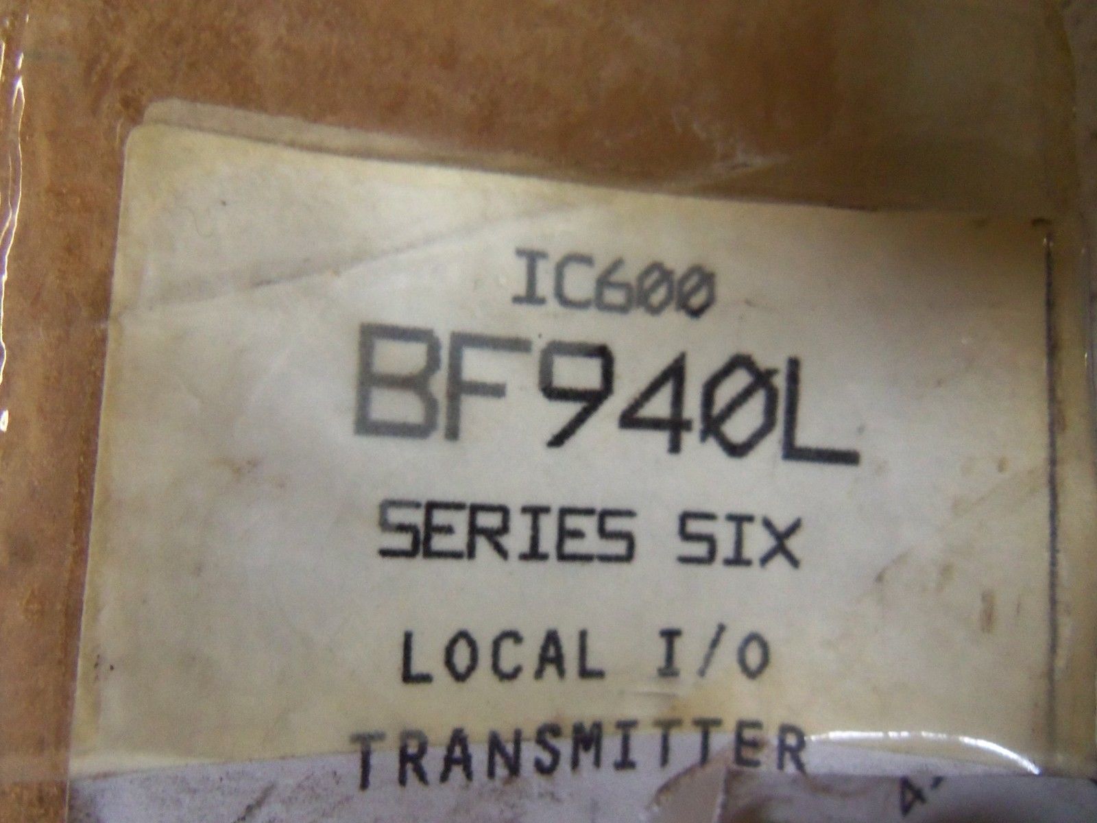 GE FANUC IC600BF940L TRANSMITTER MODULE NSMP
