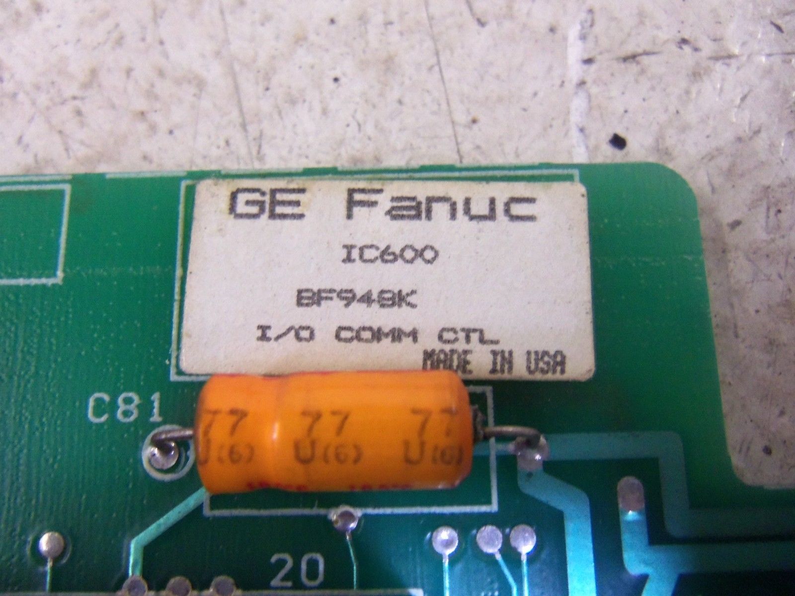 GE FANUC IC600BF948K COMM MODULE UNMP