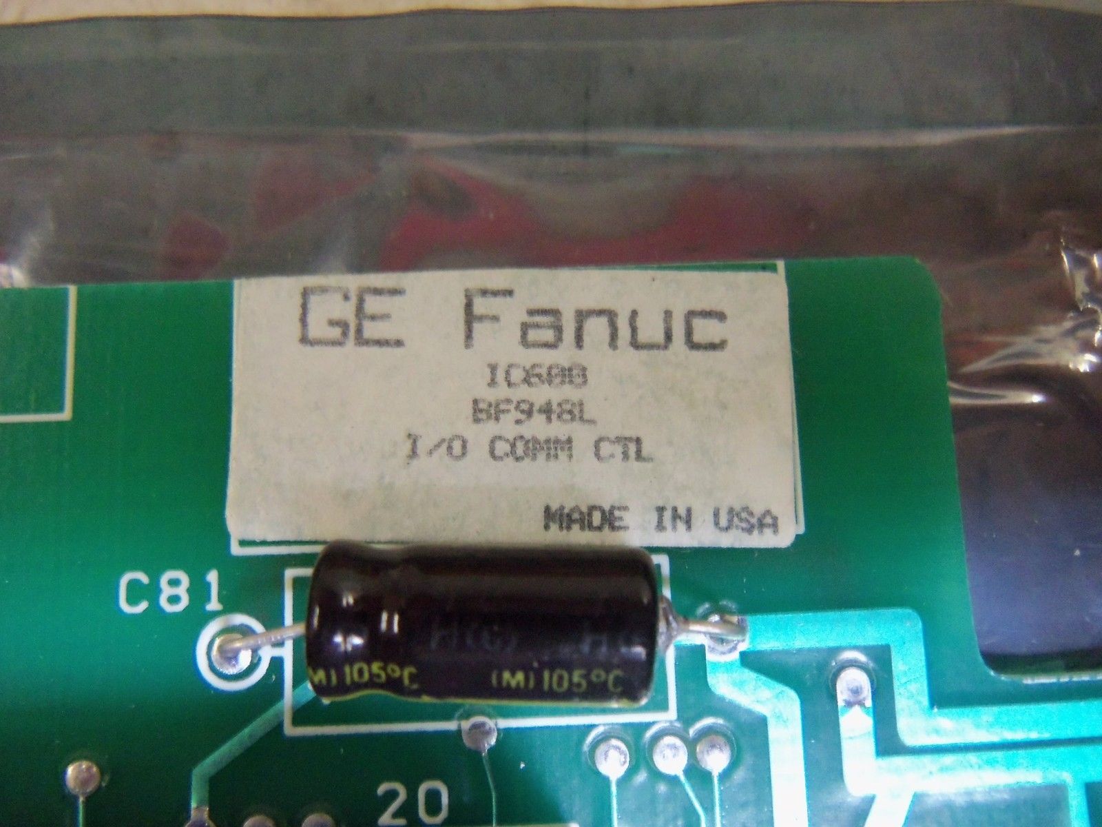 GE FANUC IC600BF948L COMM MODULE UNMP