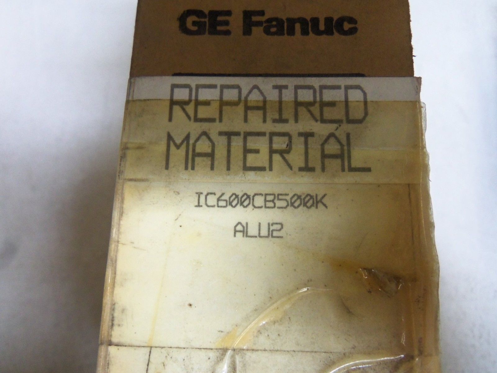 GE FANUC IC600CB500K CONTROL MODULE (UNMP) NSMP