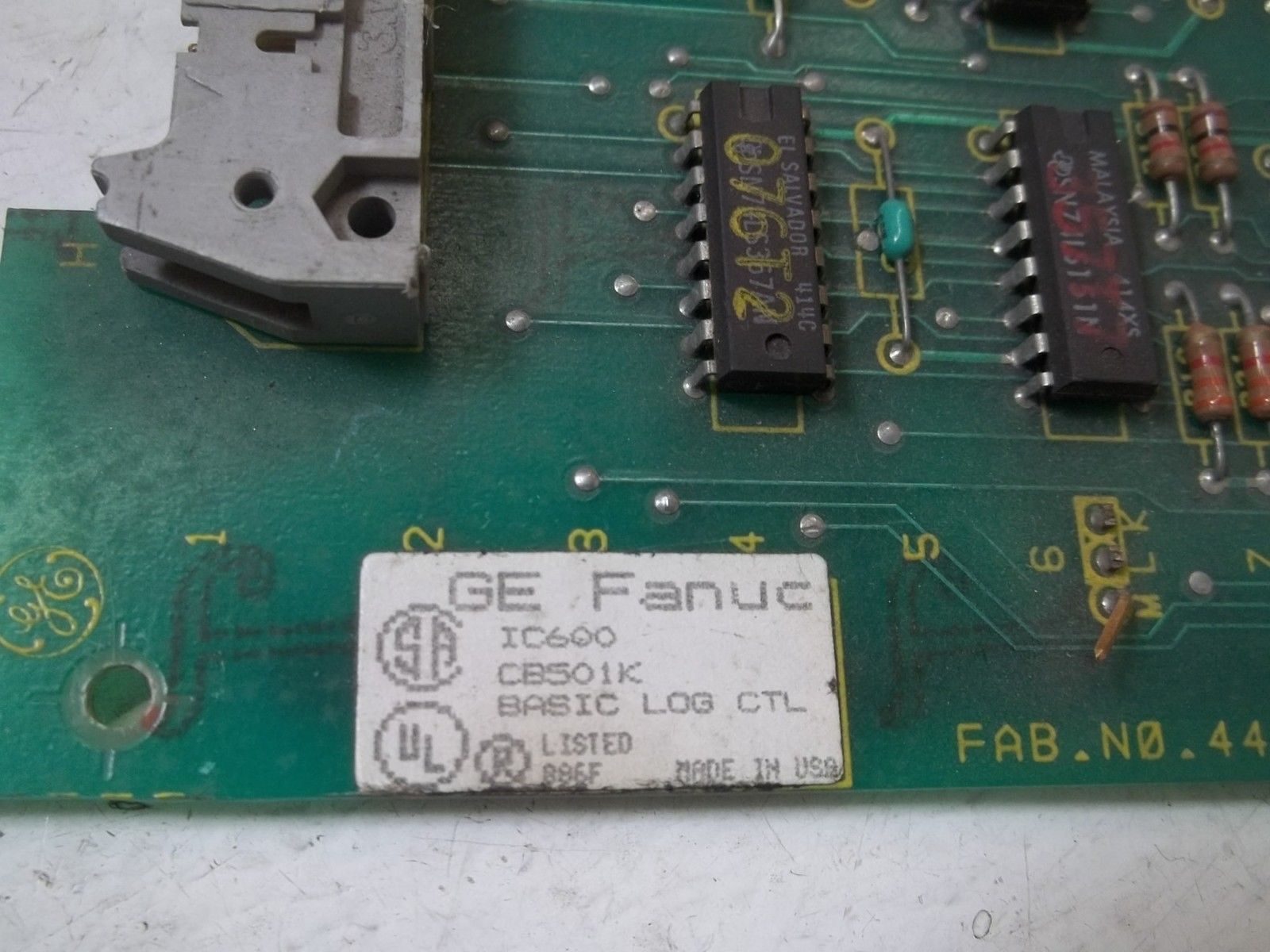 GE FANUC IC600CB501K COMPUTER LOGIC UNMP