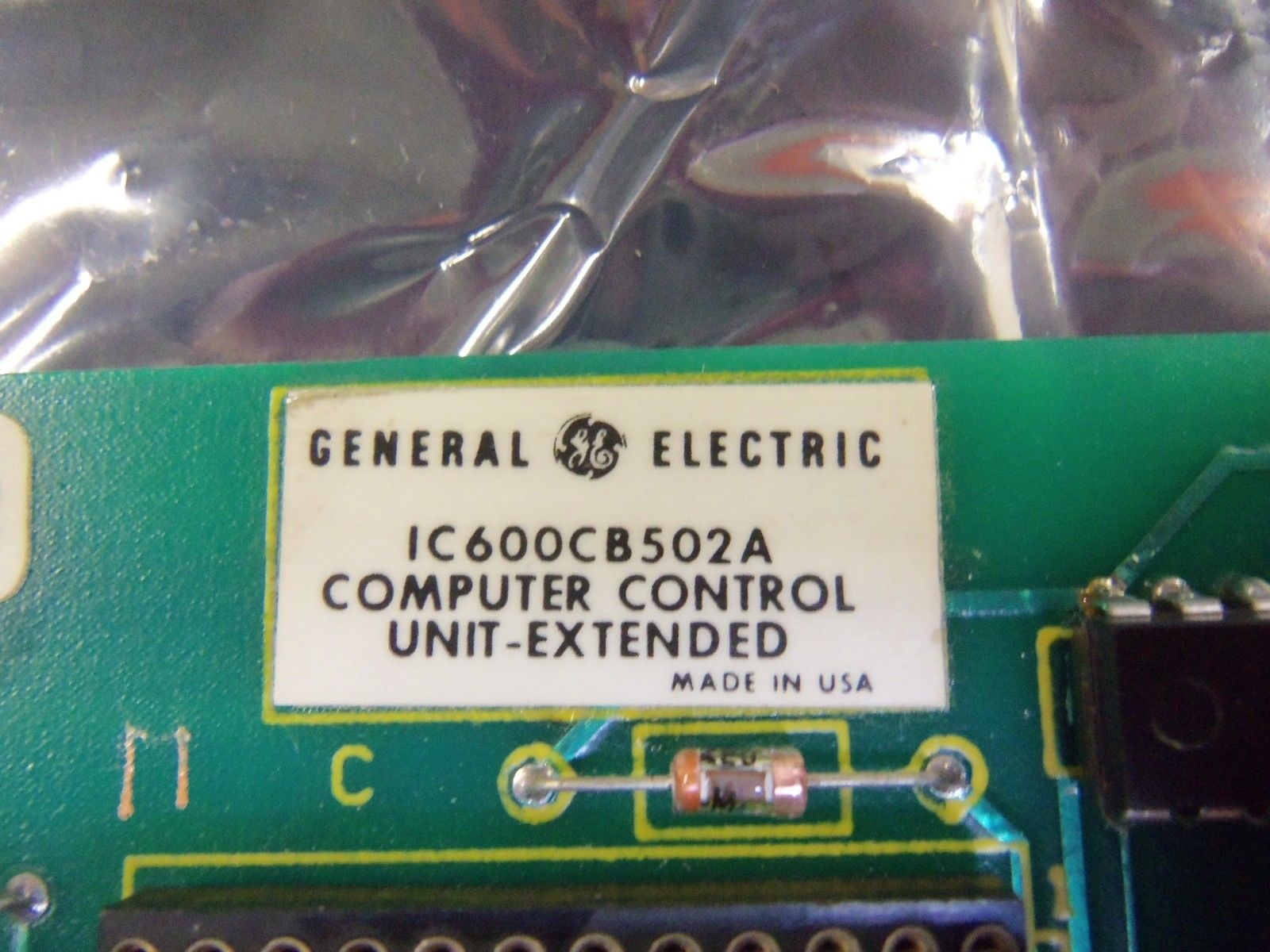 GE FANUC IC600CB502A CONTROL MODULE UNMP