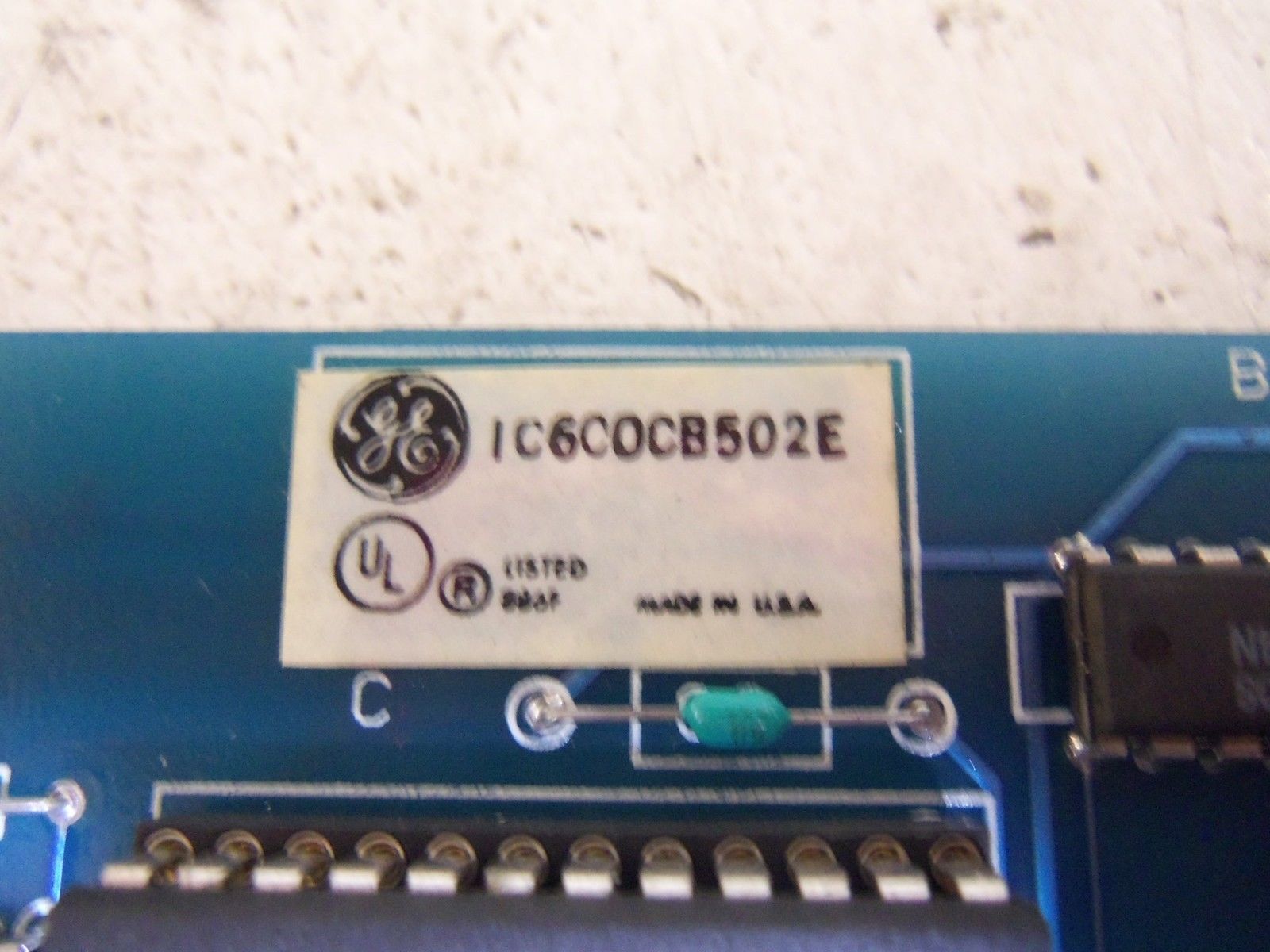 GE FANUC IC600CB502E CONTROL MODULE UNMP