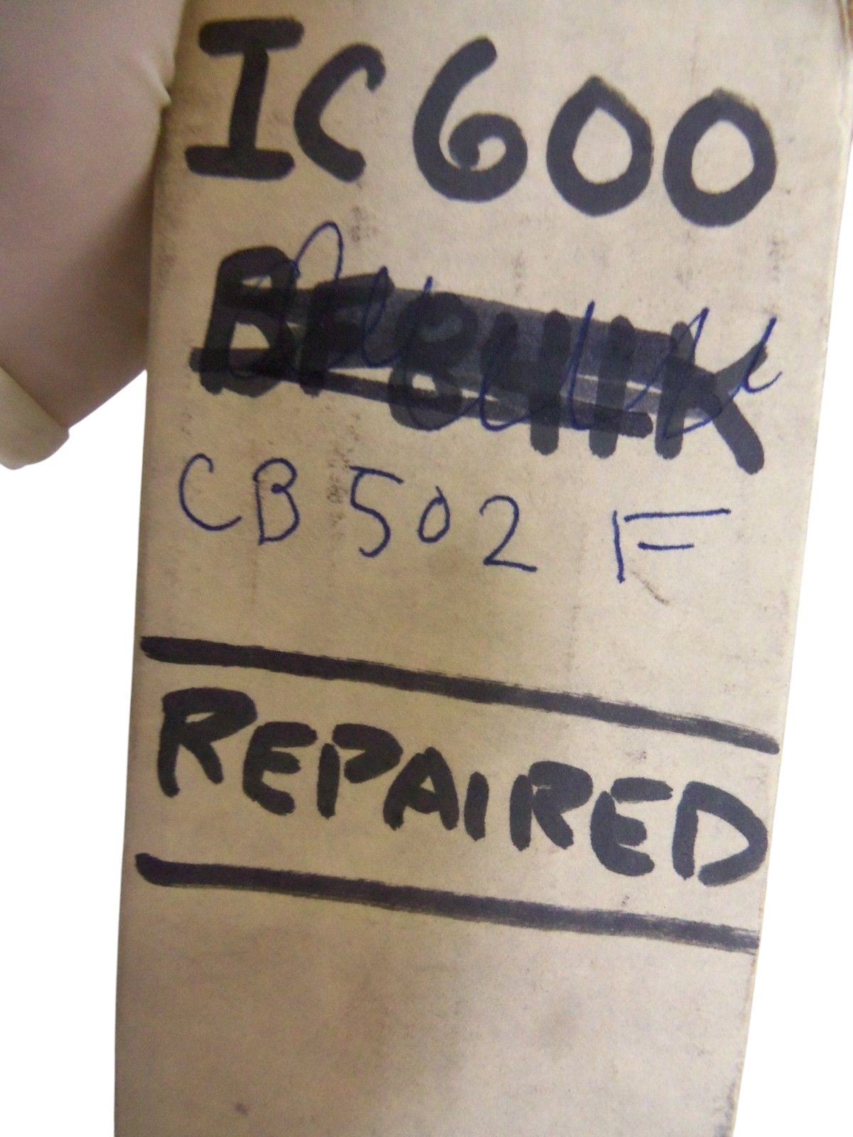 GE FANUC IC600CB502F CONTROL MODULE UNMP