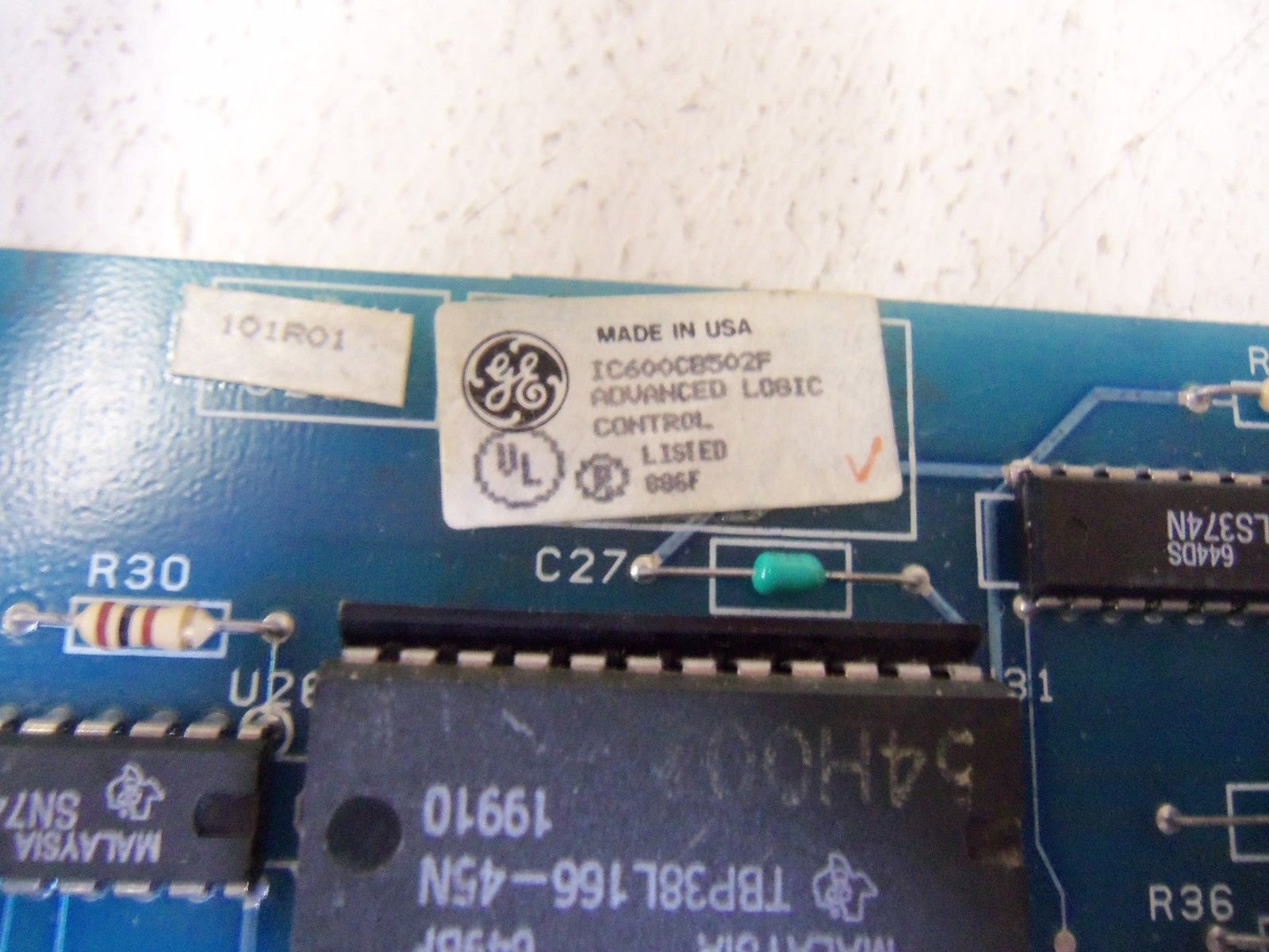 GE FANUC IC600CB502F CONTROL MODULE UNMP