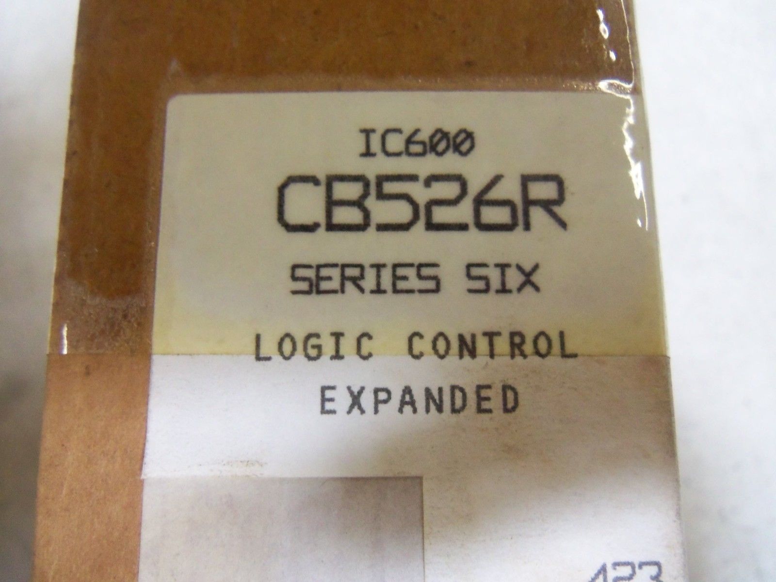 GE FANUC IC600CB526R EXPANDED LOGIC CONTROL MODULE NSFS