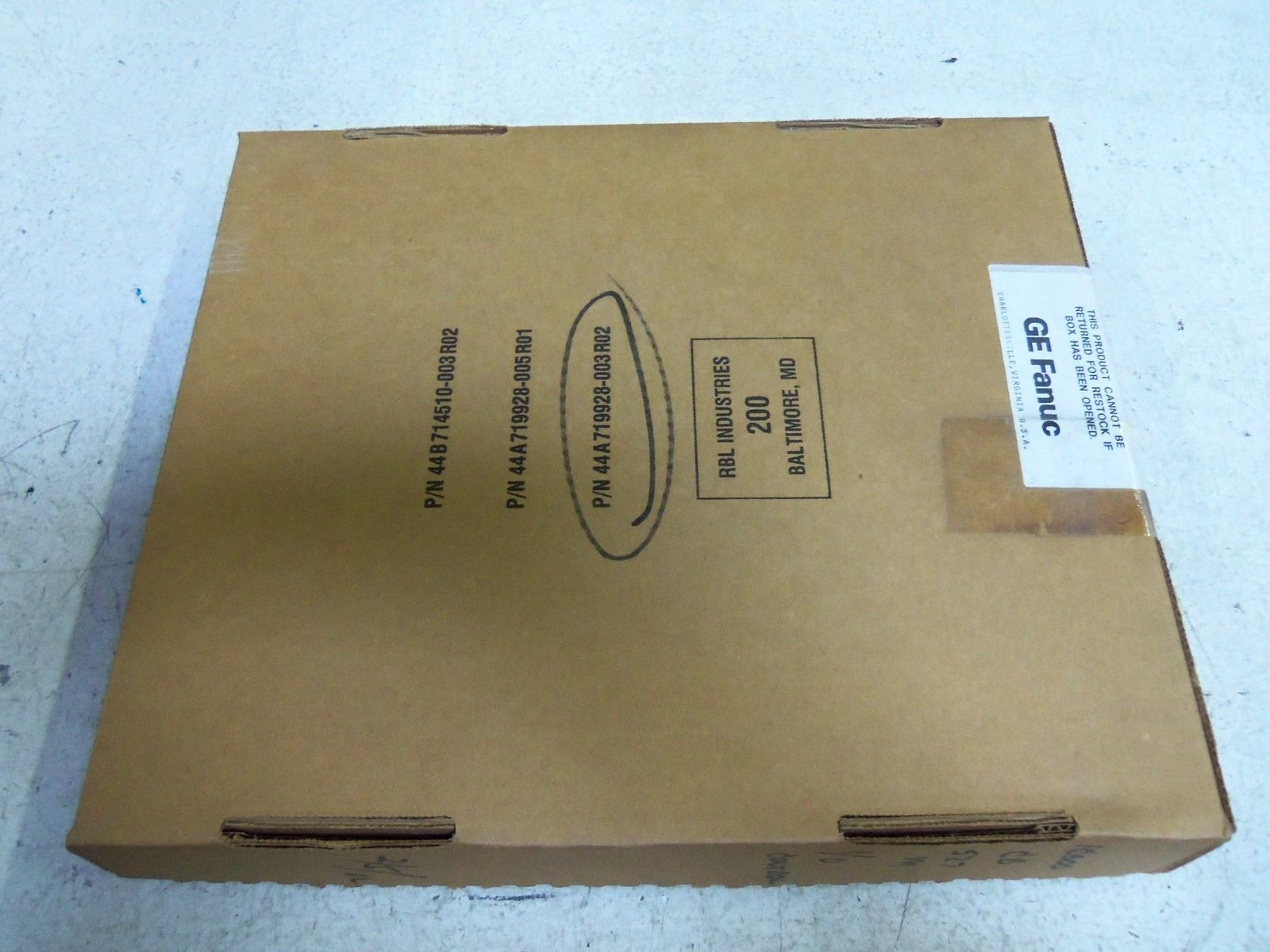 GE FANUC IC600CB527M CONTROL MODULE NSFS