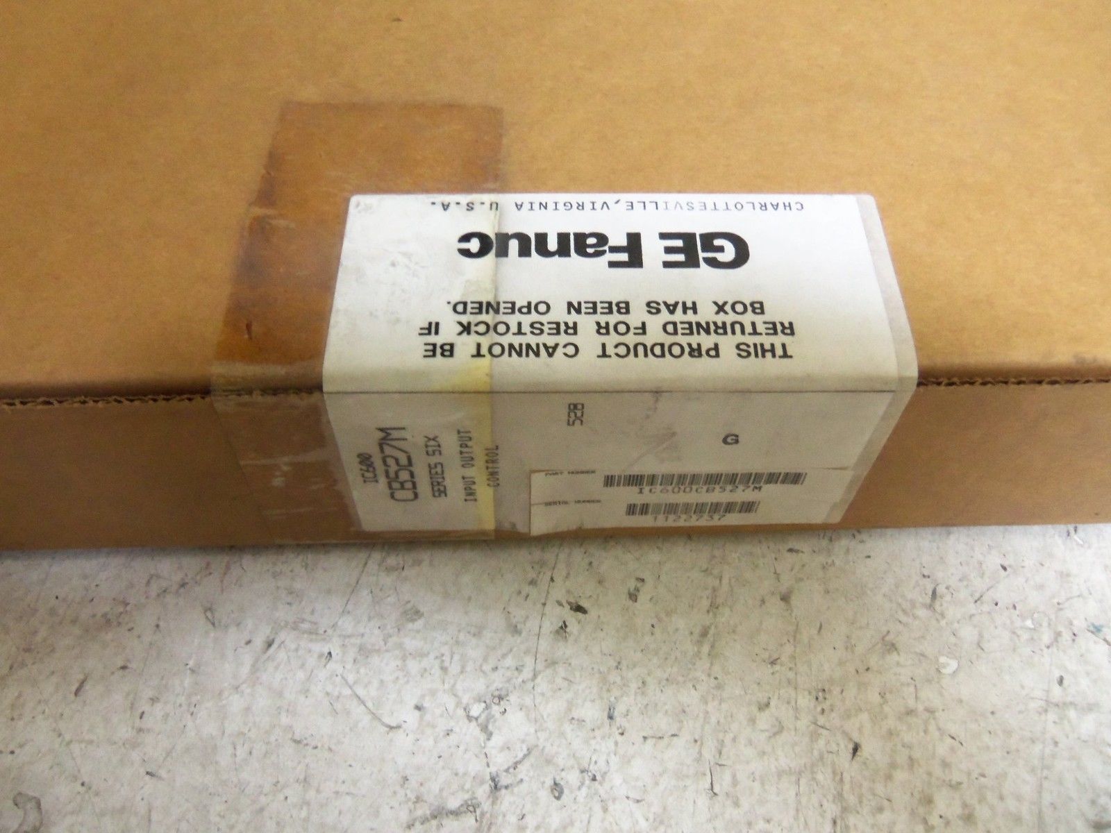 GE FANUC IC600CB527M CONTROL MODULE NSFS