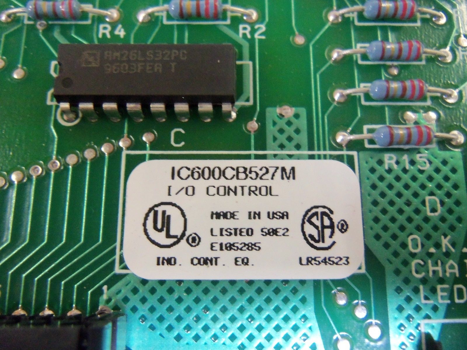 GE FANUC IC600CB527M CONTROL MODULE UNMP