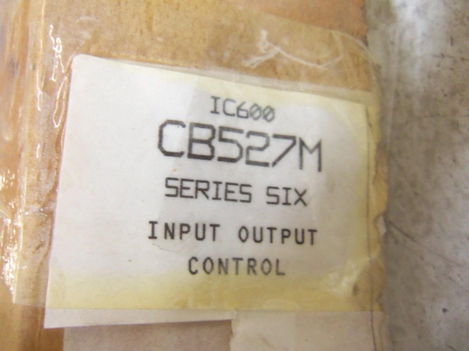 GE FANUC IC600CB527M CONTROL MODULE NSMP