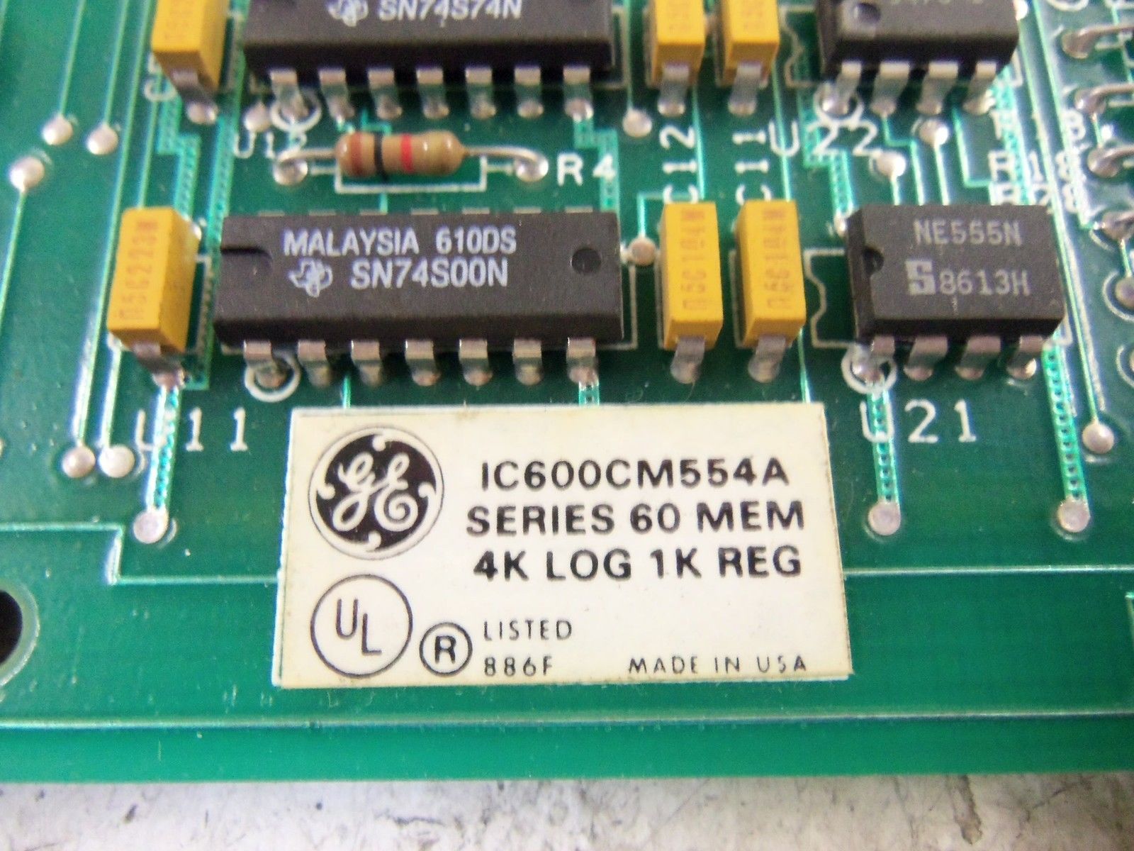 GE FANUC IC600CM554A MEMORY LOGIC MODULE UNMP