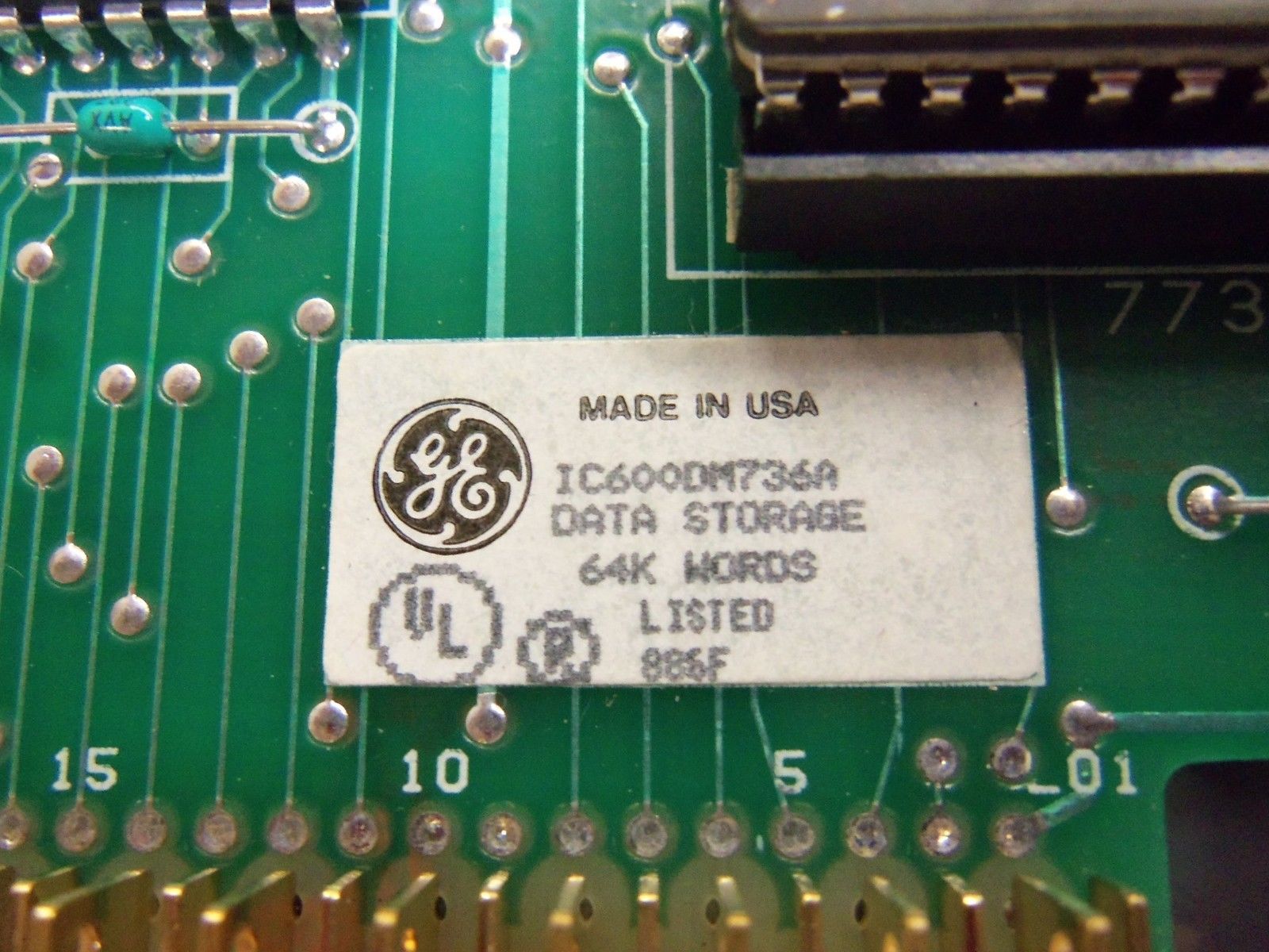 GE FANUC IC600DM736A DATA STORAGE NSMP